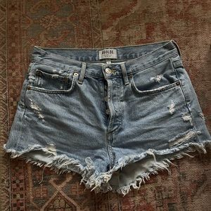 Agolde denim shorts